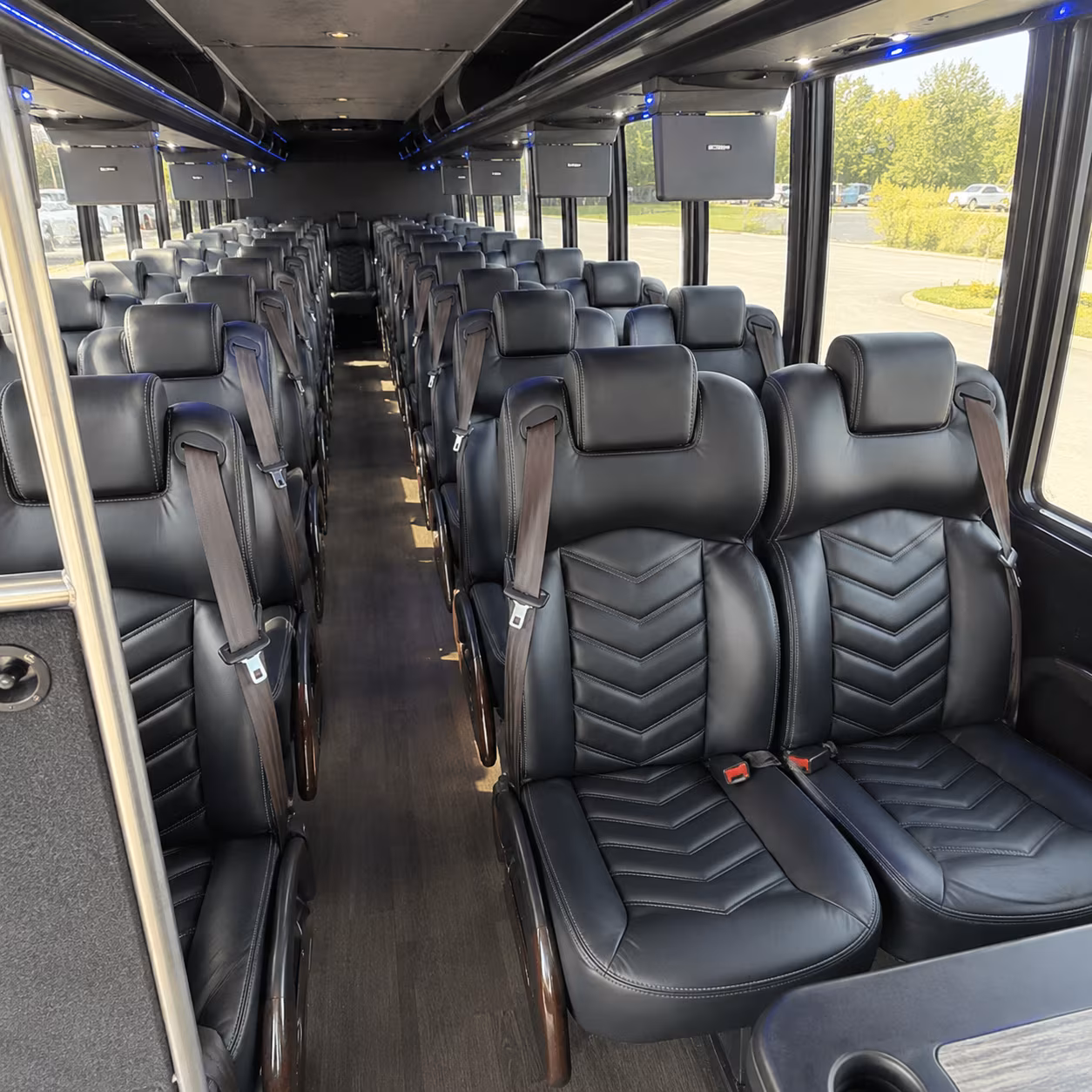 chino airport transportation onboard seating