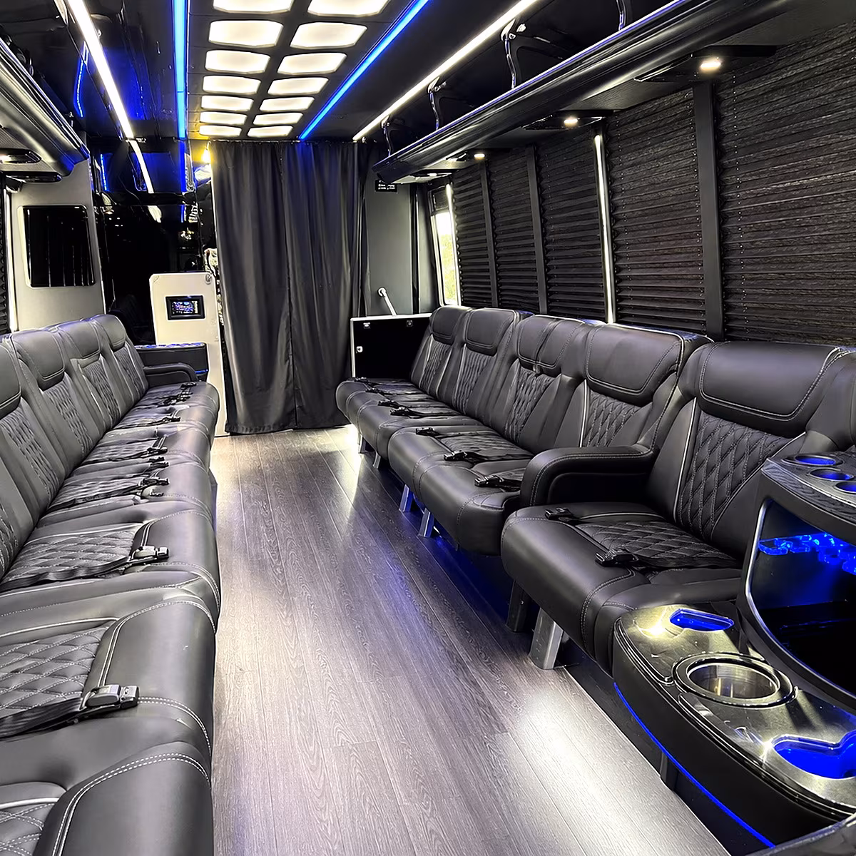 chino party bus rentals inside
