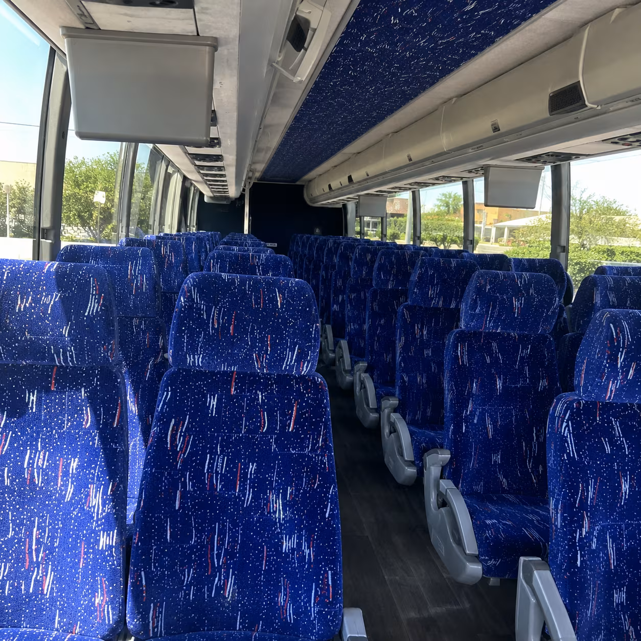 chino school event transportation onboard seating