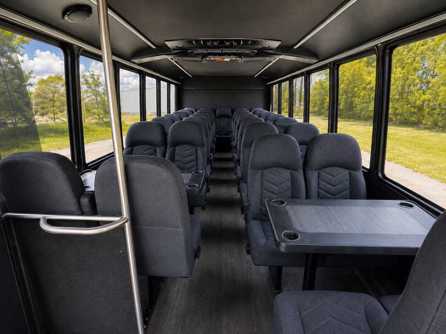 chino wedding transportation onboard seating
