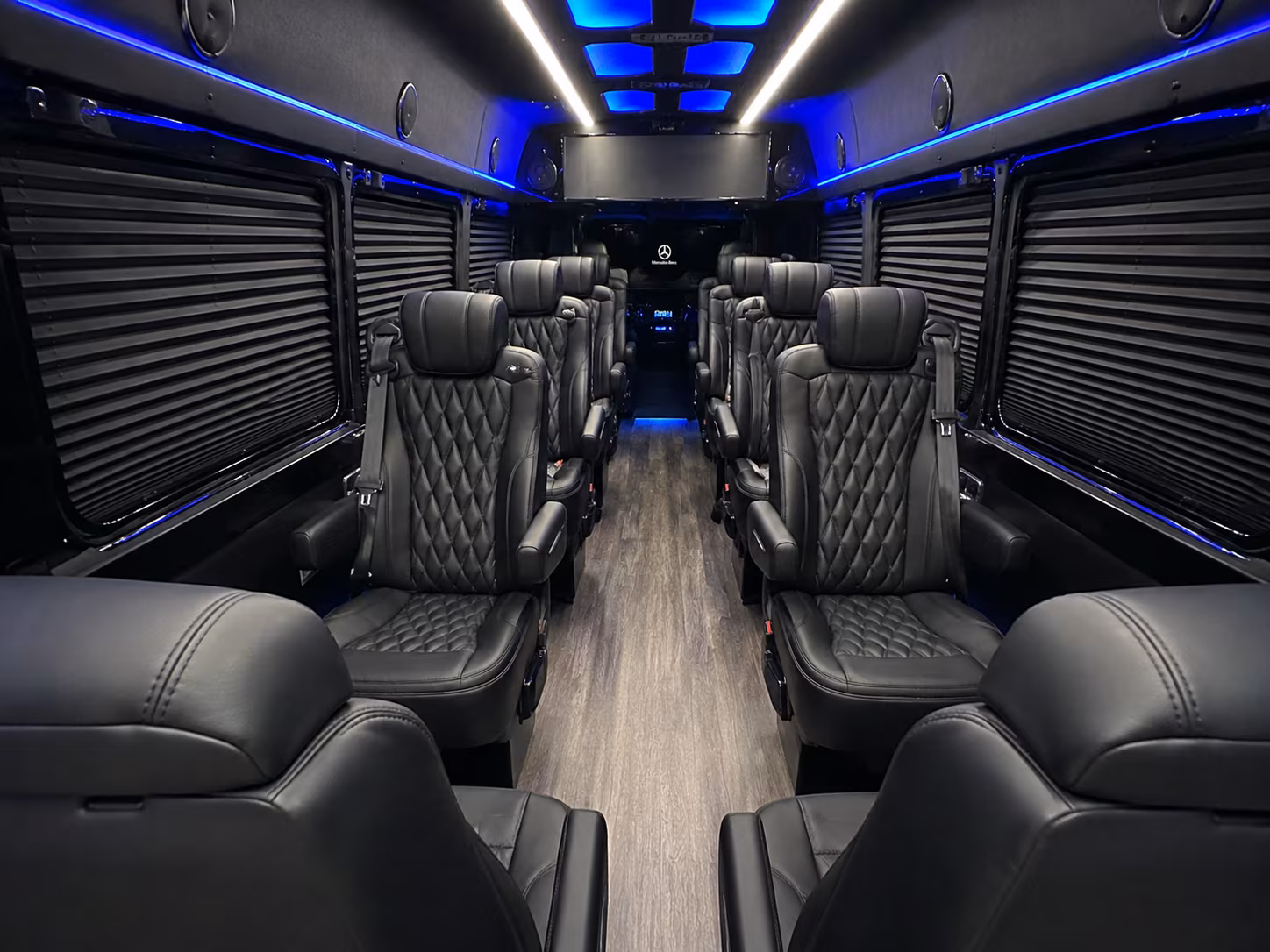 chino wine tour brewery transportation onboard seating