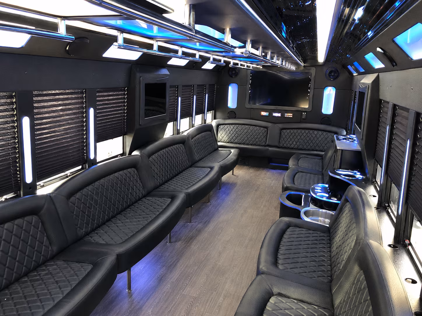 corporate party bus rental