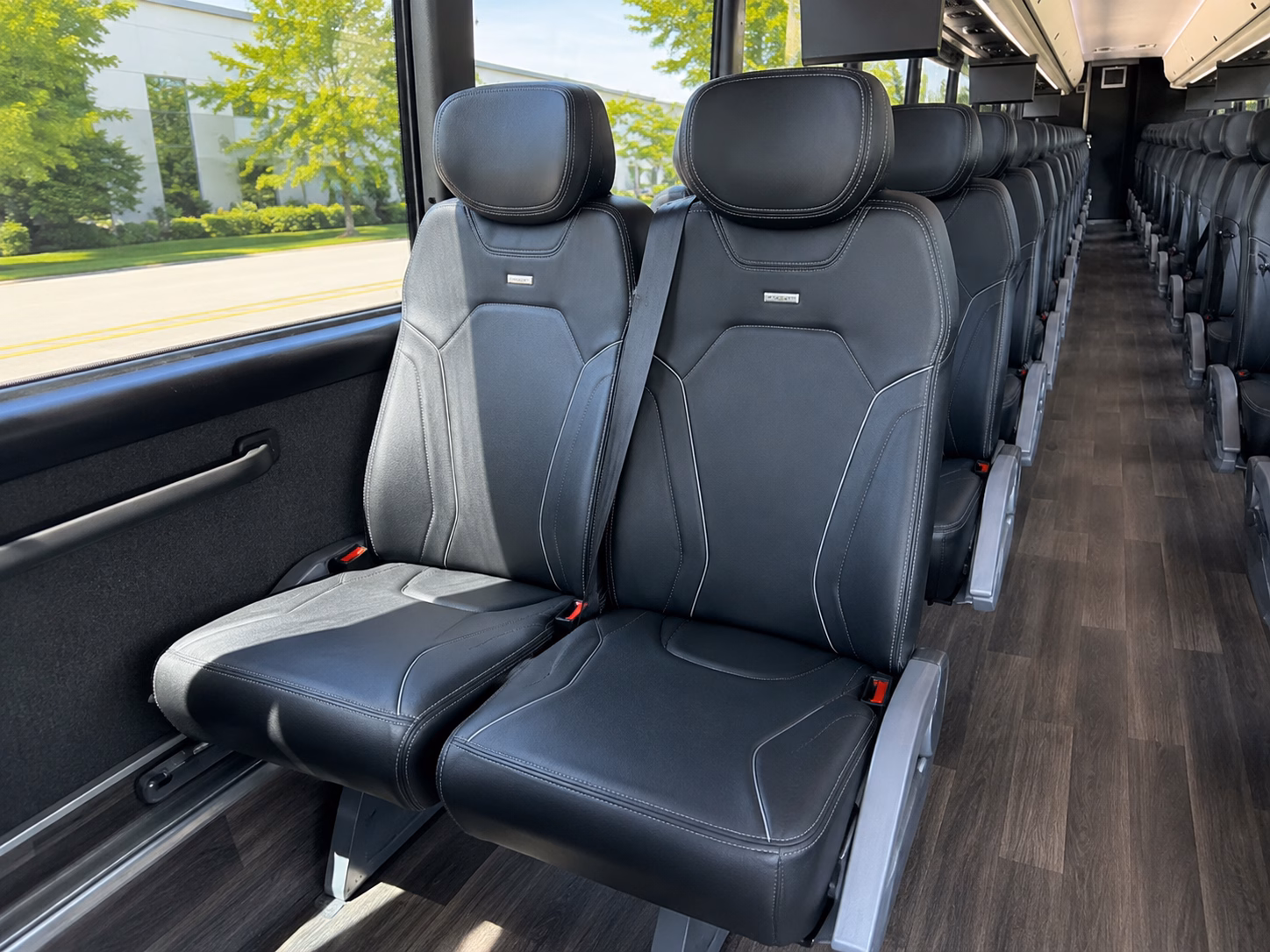 shuttle your wedding guests between chino hotels and your venue without the parking stress